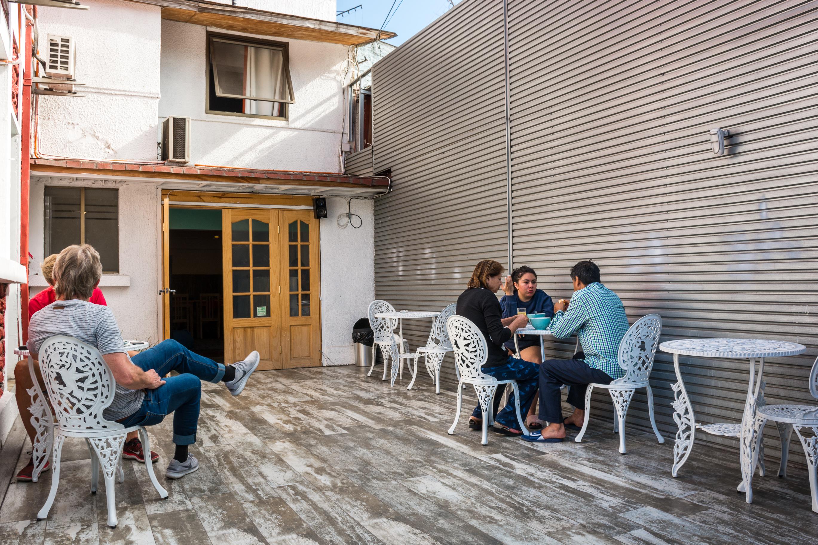 Hostal Casa Aborigen سانتياغو المظهر الخارجي الصورة