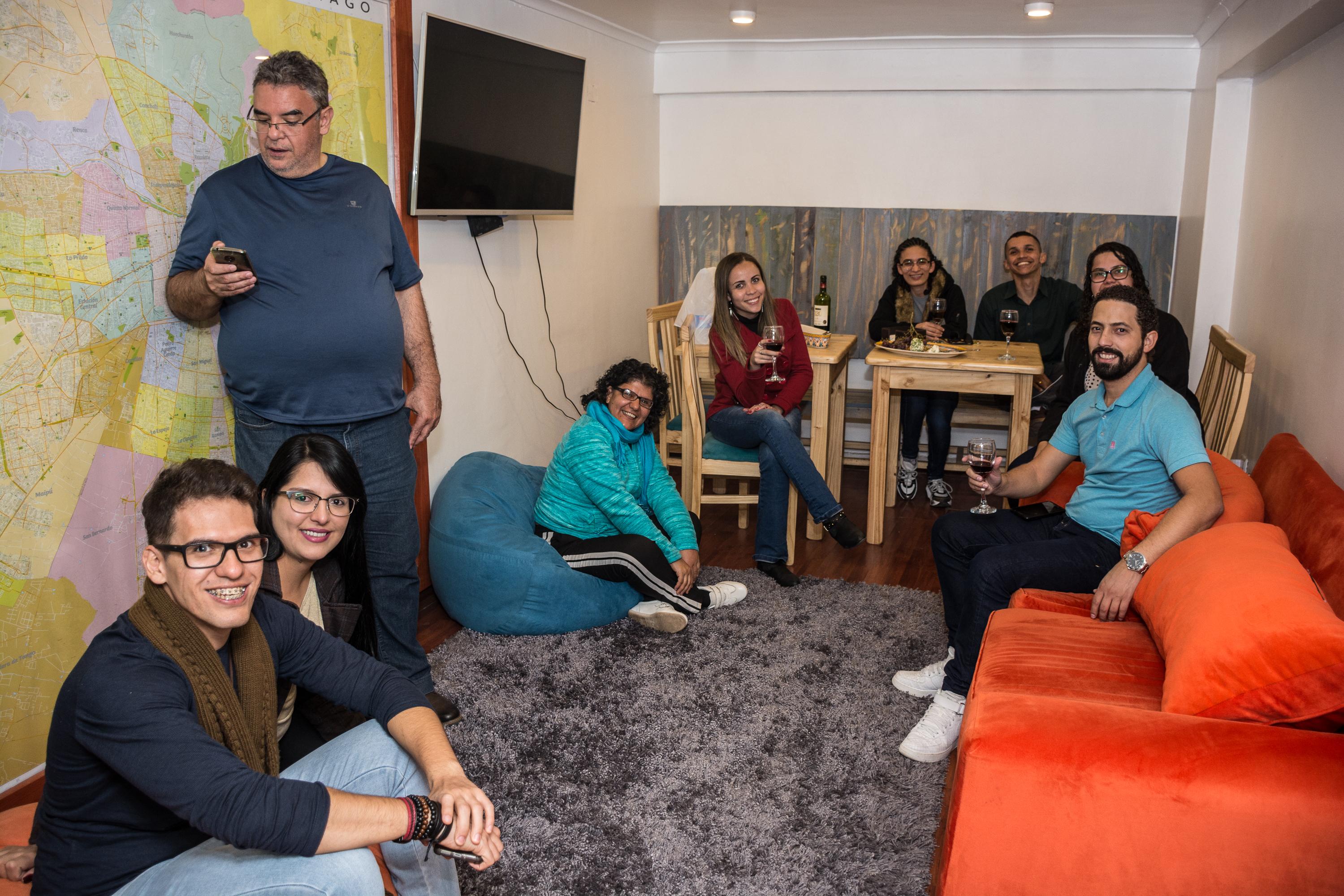 Hostal Casa Aborigen سانتياغو المظهر الخارجي الصورة