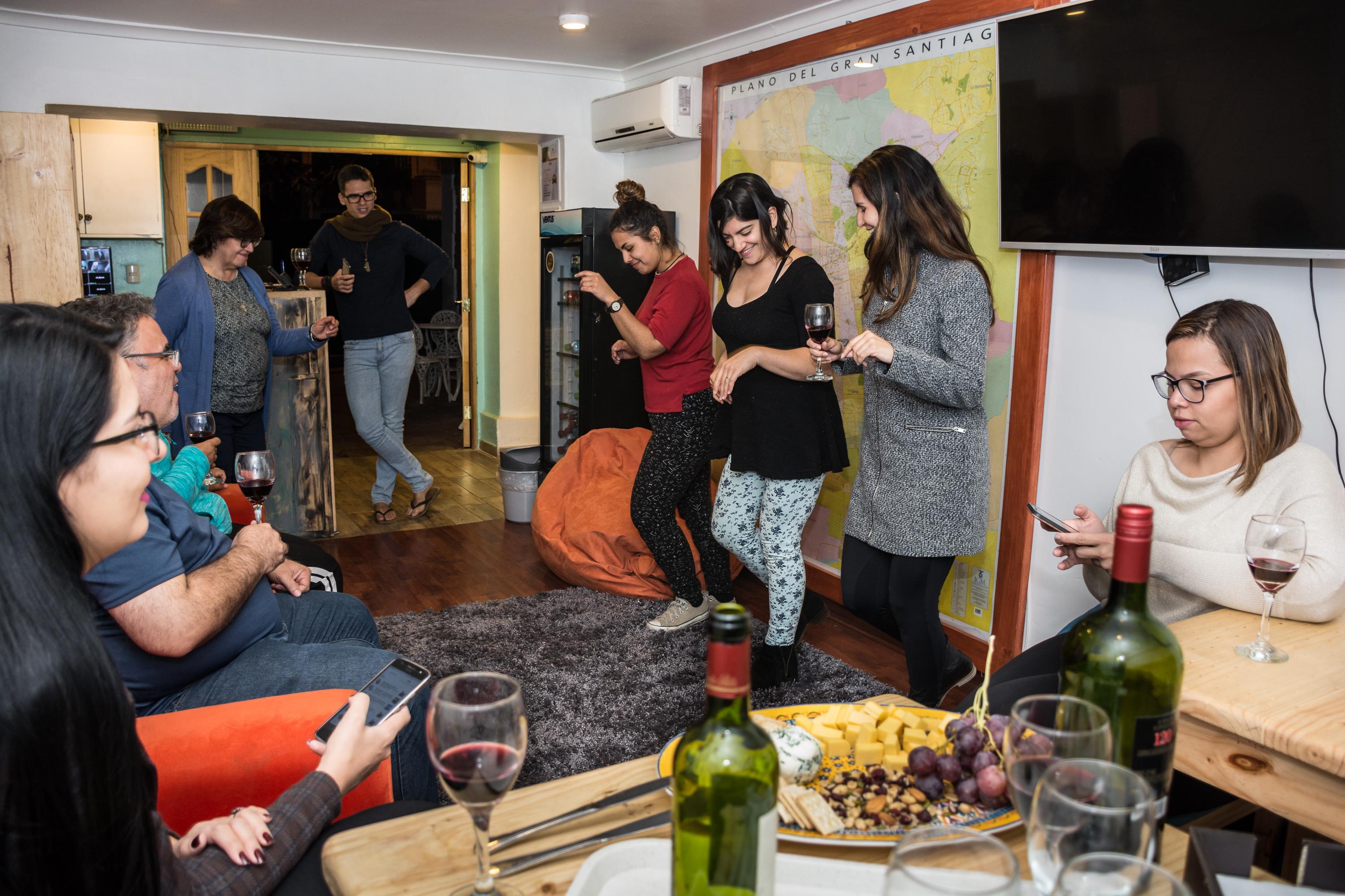 Hostal Casa Aborigen سانتياغو المظهر الخارجي الصورة