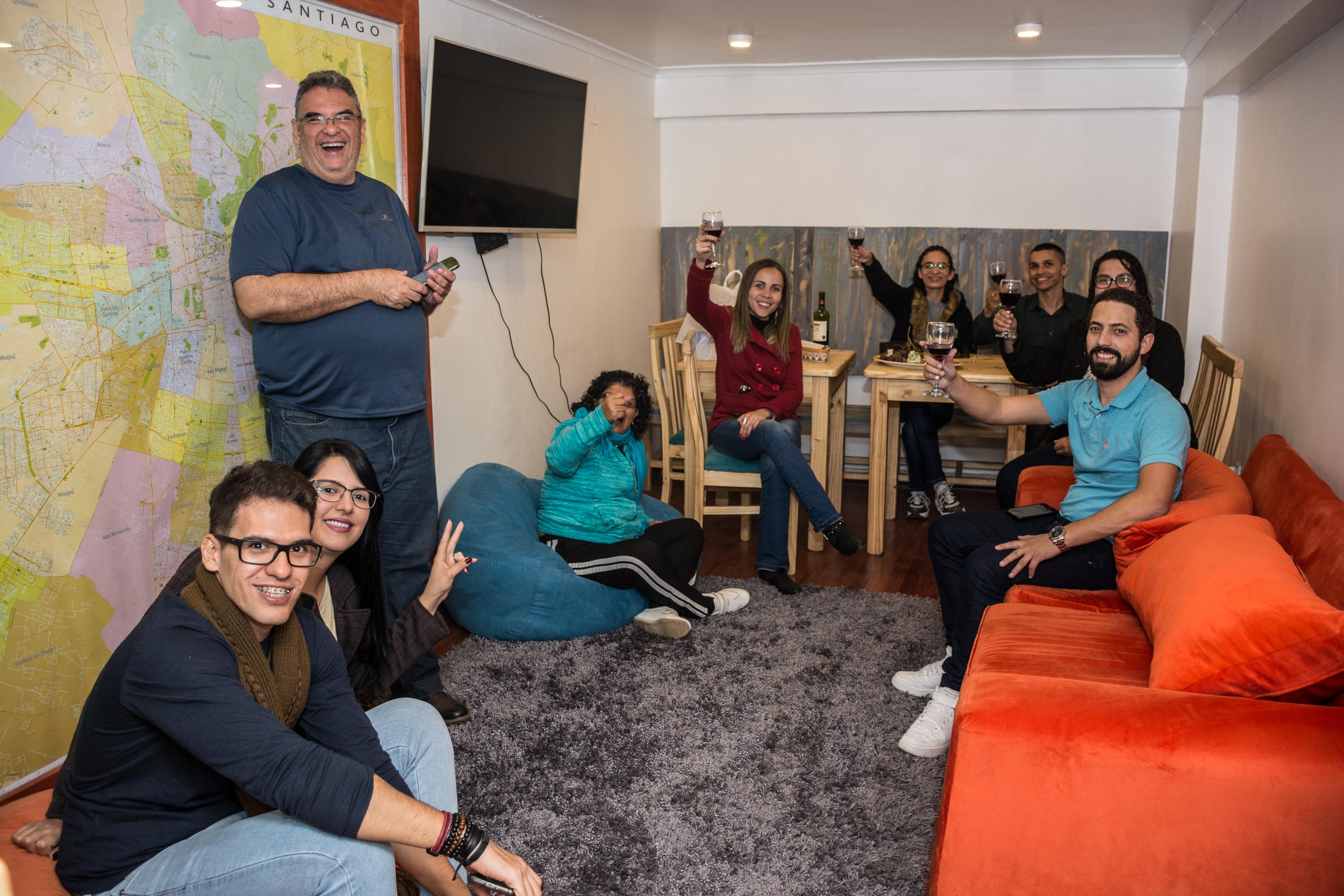 Hostal Casa Aborigen سانتياغو المظهر الخارجي الصورة
