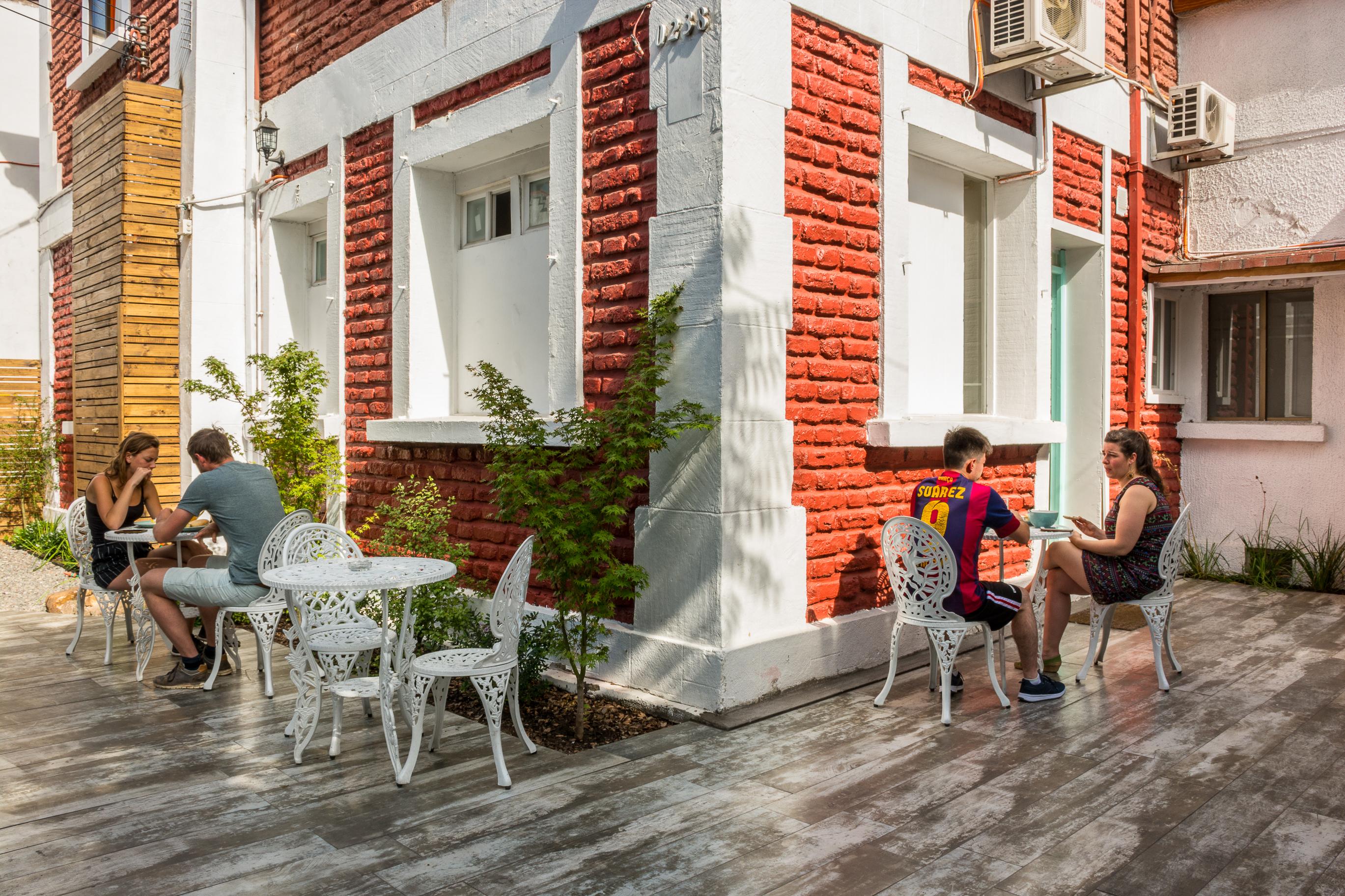 Hostal Casa Aborigen سانتياغو المظهر الخارجي الصورة