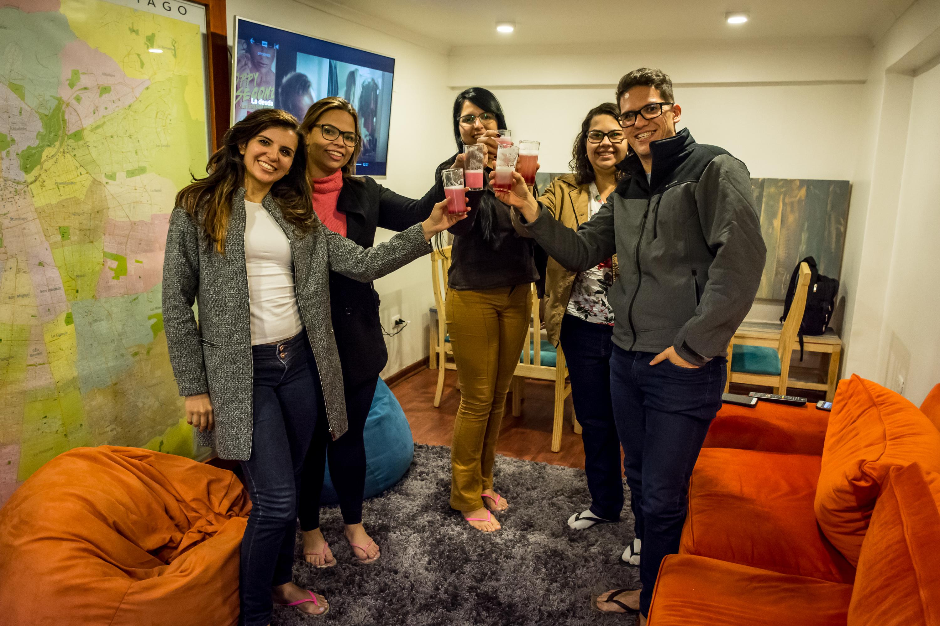 Hostal Casa Aborigen سانتياغو المظهر الخارجي الصورة