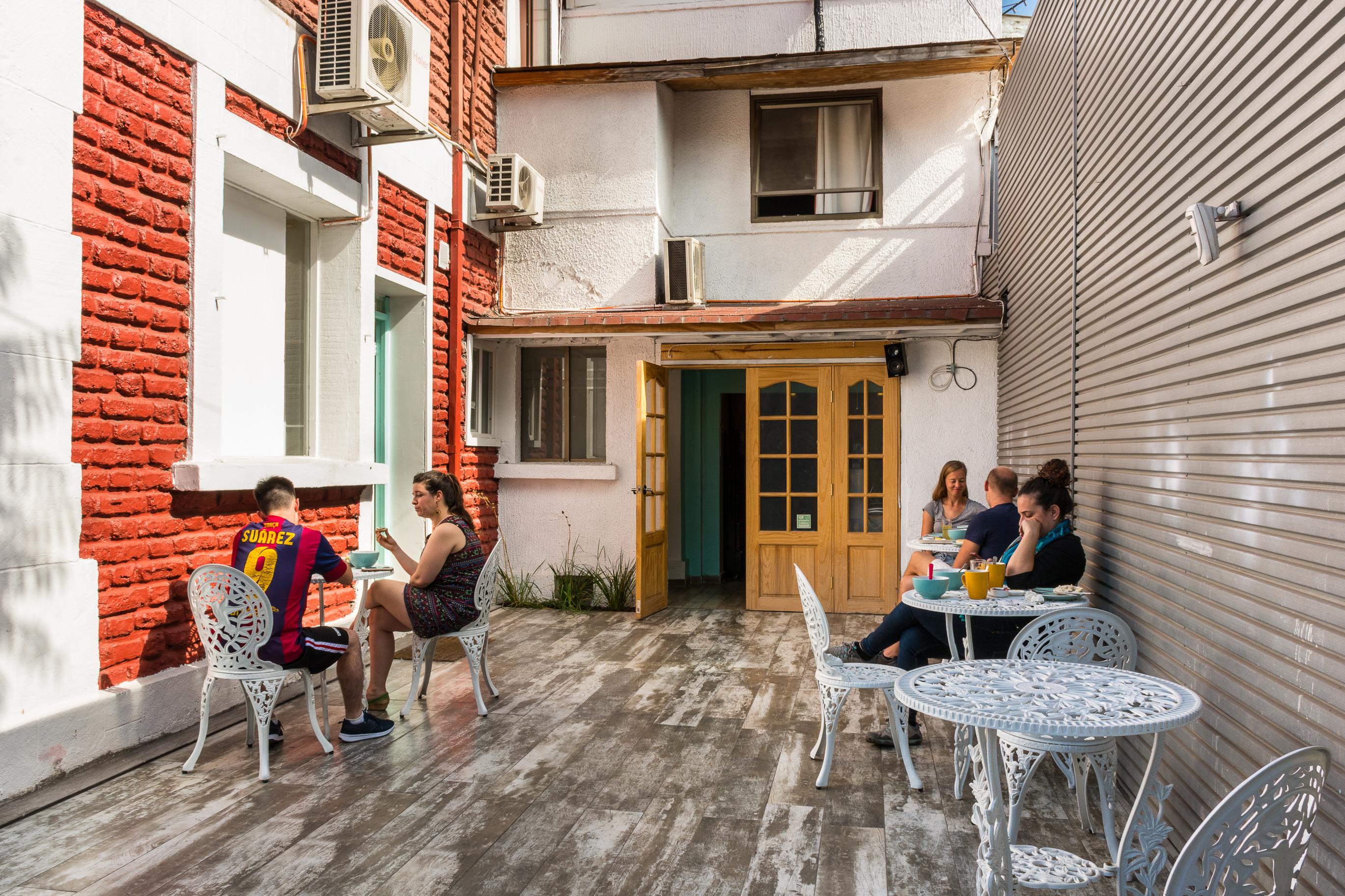Hostal Casa Aborigen سانتياغو المظهر الخارجي الصورة